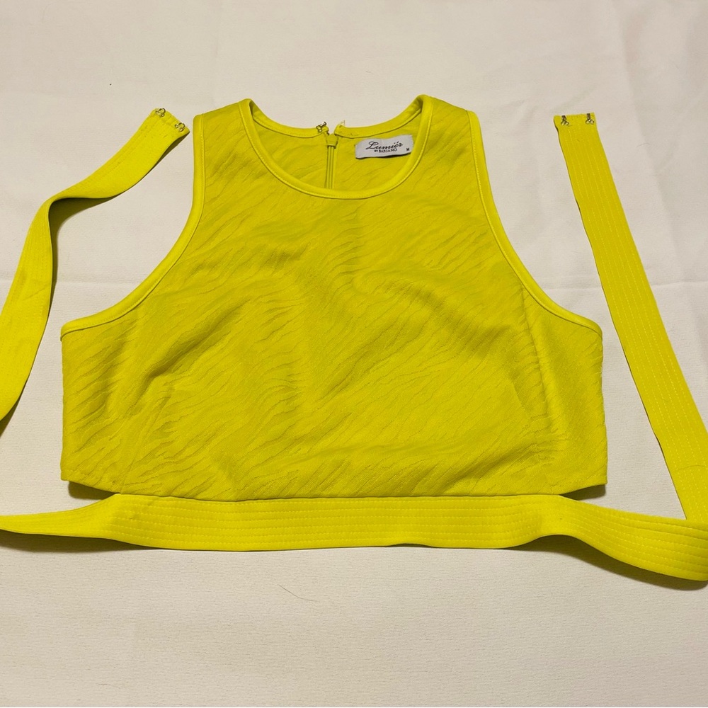 Lumier by bariano crop top